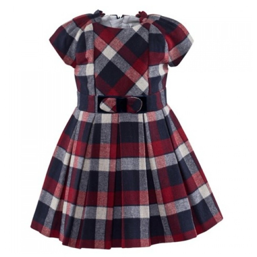 Mayoral Blue & Red Dress